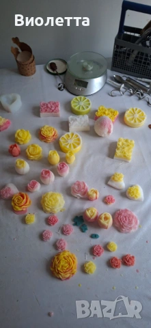 Ръчно изработени сРъчно изработени сапуни с козе мляко и масло от ший 