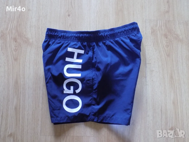 къси панталони hugo boss бански шорти гащета екип плажни летни мъжки оригинални S, снимка 3 - Спортни дрехи, екипи - 51351478