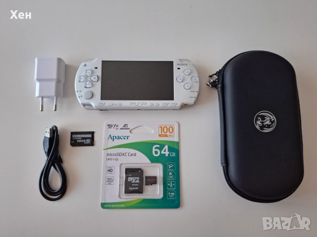 Sony PSP 2000 - Playstation Portable - качени много игри - хакната
