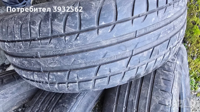 Летни Гуми 195/55/15 Continental, 5мм грайфер, снимка 2 - Гуми и джанти - 54602582