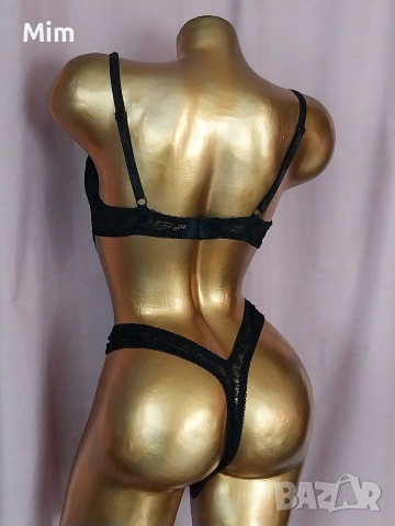 М/L Черно ,еластично боди , снимка 3 - Бельо - 54211040