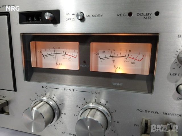 Vintage Kenwood KX-1030 3 Head Stereo Cassette Deck, снимка 12 - Декове - 54402437