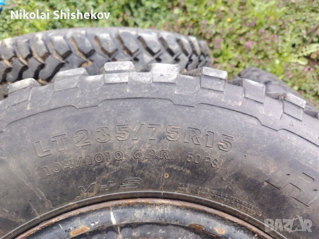 Гуми NEXEN 235/75/15 R  с джанти , снимка 4 - Гуми и джанти - 54291562