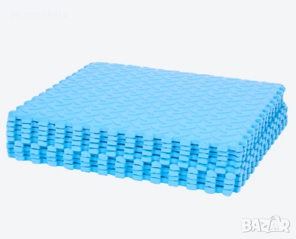 Подложка за басейн Swimming pool floor mat 9 броя 38.5х38.5см  Мек пъзел за под, снимка 3 - Басейни и аксесоари - 55001111