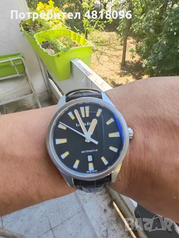 автоматичен швейцарски Louis Erard automatic , снимка 2 - Мъжки - 55422335