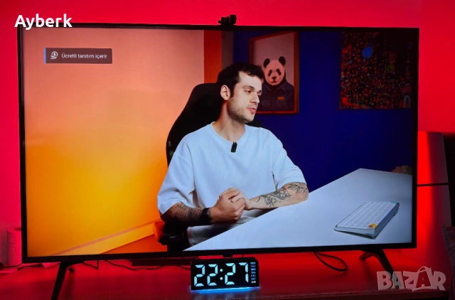 Телевизор LG 43UR80003LJ 4K Smart TV + Сензорна Ambilight LED система (50€)
