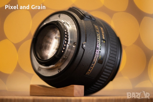 Nikon AF-S 50mm f/1.4G обектив Никон, снимка 2 - Обективи и филтри - 54876460