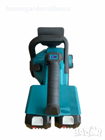 Акумулаторна резачка KRAFTROYAL 36V с маслен филтър и шина 40 см – Комплект с батерии и зарядно, снимка 3 - Моторни триони/резачки - 54108281