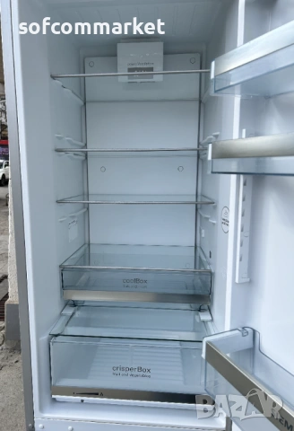  Хладилник с фризер Siemens iQ500 (A+++, LowFrost) – С ГАРАНЦИЯ 6 МЕСЕЦА!, снимка 6 - Хладилници - 54063109