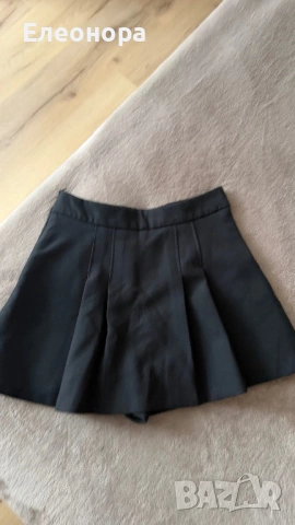 Пола-панталон с плисета - ZARA, снимка 2 - Поли - 54481293