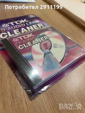 CD TDK за почистване на диск плеъри , снимка 4 - Друга електроника - 55069639