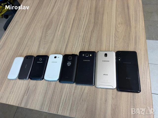 8 броя телефони SAMSUNG GALAXY GT / NOKIA - 4 от тях работещи, снимка 2 - Samsung - 54972568