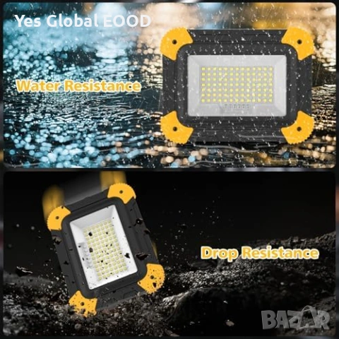 LED прожектор акумулаторен T-SUNUS USB IP65, снимка 6 - Лед осветление - 54631480