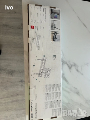 Стойка за стена за телевизор - нова, снимка 2 - Телевизори - 54751037