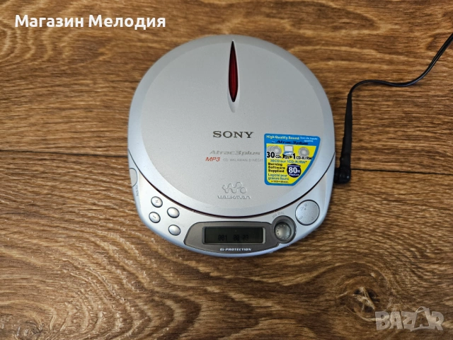 Дискмен Sony Walkman D-NE511 + Оригинално зарядно – Японски звук без компромиси, снимка 5 - MP3 и MP4 плеъри - 54752060