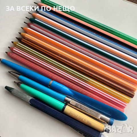 ПАРТИДА СТАРИ ХИМИКАЛКИ ОТ 70-ТЕ / 80-ТЕ НА ХЕМУС БУРГАС + ОЩЕ РАЗНИ ОТ МИНАЛОТО ОТ 2,40 €, снимка 3 - Колекции - 54461920