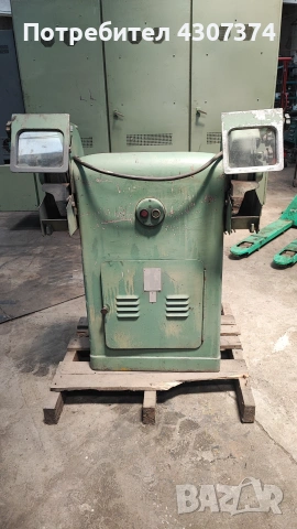Трифазен шмиргел тип ШП-315/2, снимка 2 - Други машини и части - 55173450