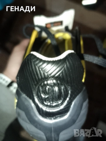 Бутонки Nike T90 Laser II yellow air zoom 40,5 размер., снимка 11 - Спортни обувки - 54284502