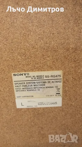 SONY  -     RG475, снимка 9 - Тонколони - 55482451