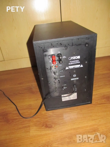 Canton AS 10 активен субуфер , снимка 3 - Тонколони - 54101634