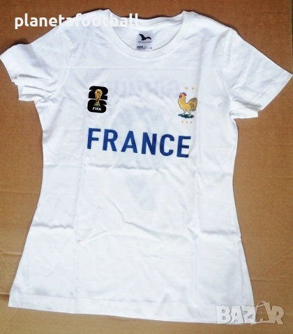 Дамска Футболна тениска на Франция World Cup 2026!Дамска Фен тениска France 2026!