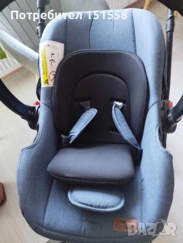 Бебешка количка Loreli 3 in 1, снимка 8 - Детски колички - 54680895