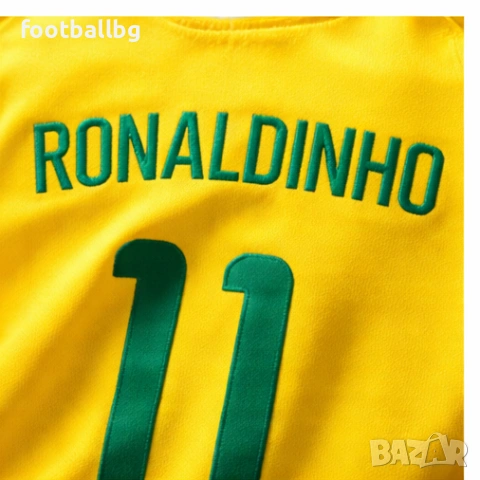 RONALDINHO 💛⚽️ детско юношески футболни екипи РЕТРО екипи , снимка 3 - Футбол - 37415141