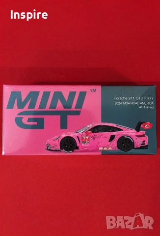 Mini GT - Porsche 911 GT3 R - Roxy , снимка 2 - Колекции - 54073645