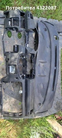 Арматурно табло горна и долна част от NISSAN MICRA K12 1.2I 65К. С 2009г. , снимка 2 - Части - 55234375