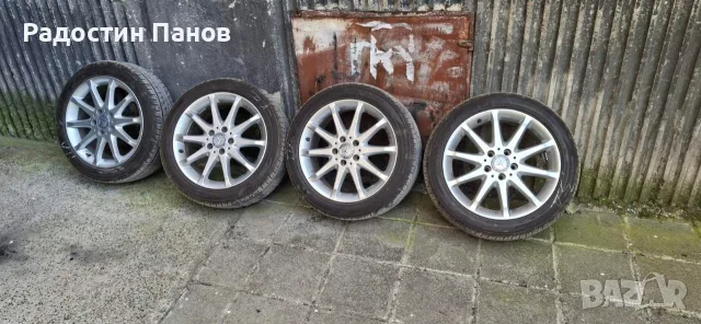 Летни гуми с джанти - Fortune 205/50/ZR17, Mercedes, снимка 2 - Гуми и джанти - 54454746