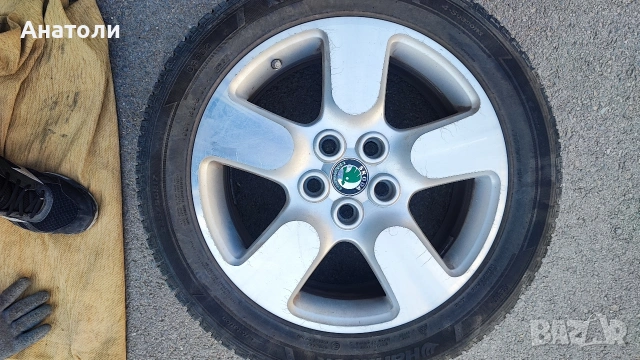 Джанти с гуми 17 5х112