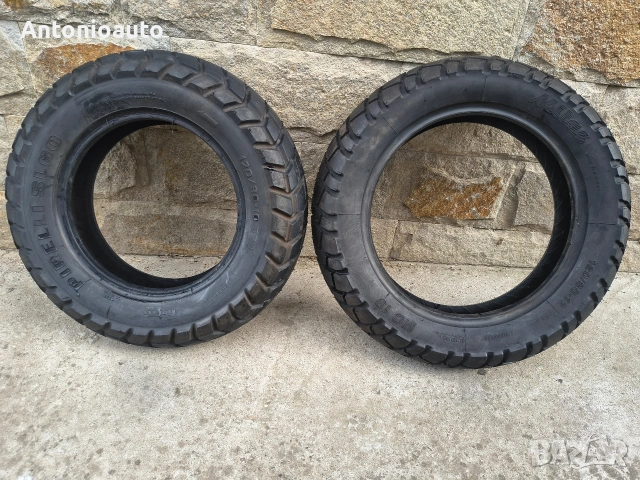 120 90 10 pirelli 120 80 12 mitas гуми за скутер офроуд, снимка 4 - Гуми и джанти - 55120471