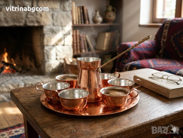 Меден сервиз за греяна ракия