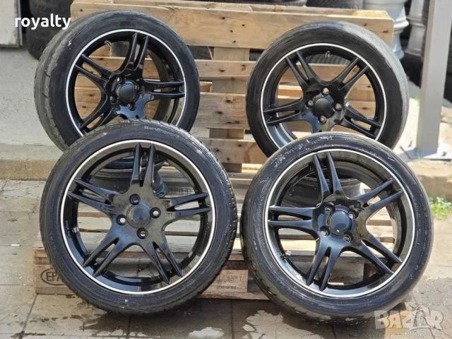 4х100 16 Джанти VW Golf Jetta Passat Seat Ibiza Cordoba 4x100 ЕТ 35, J 7 Централен отвор с втулка 57, снимка 4 - Аксесоари и консумативи - 55010314