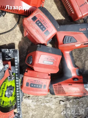 Сет инструменти Hilti 22v, снимка 4 - Винтоверти - 55414601