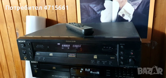 Sony RCD-W3 CD recorder записващо компакт дискове неработещ, снимка 4 - CD дискове - 54196066