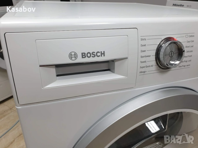 9кг - WiFi - Touch-Control Сушилня Bosch Термопомпа 12м Гаранция Бош, снимка 5 - Сушилни - 54797066