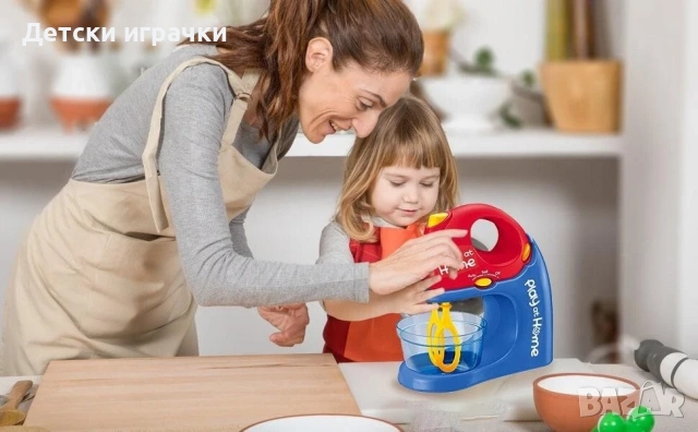 Детска играчка миксер на батерии, , снимка 3 - Образователни игри - 54348436