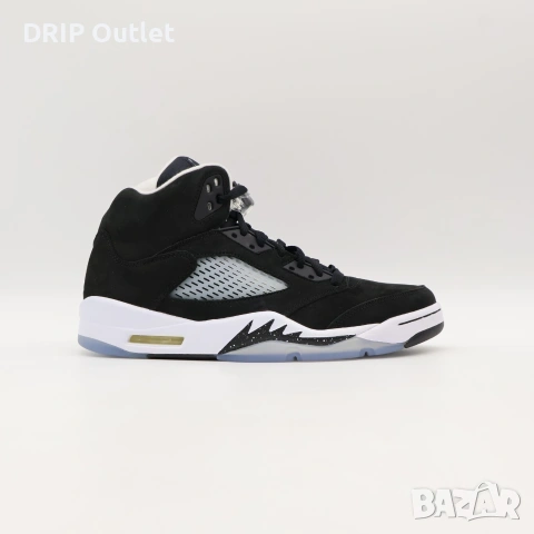 !НОВИ! Air Jordan 5 Retro | Moonlight Oreo | + КУТИЯ, снимка 3 - Маратонки - 55283307