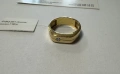 Златен пръстен 7.56гр.18К с диамант+сертификат, снимка 7