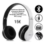 Безжични Bluetooth слушалки, Bluetooth 4.2+EDR, Вграден микрофон, MicroSD слот, MP3 плеър, снимка 1