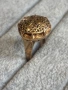 Златен пръстен ръчна изработка 14к 10.4гр , снимка 5