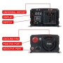 Инвертор с чиста синусоида 1600W 12V-220V 50Hz – за соларни системи, къмпинг и аварийно 10294, снимка 3