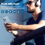 Преходник DAC USB C към 3,5 мм Aux жак за слушалки и адаптер за зарядно USB C 60W бързо зареждане , снимка 6