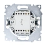 Единичен електрически ключ DeTech DE-9223-01 с рамка, 10A, 250V, за вграждане, IP20, бял, снимка 4