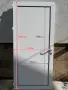 Продавам алуминиеви врати без касите, снимка 1