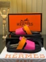 Hermes Нови Стилни Дамски Чехли Ерме Различни Цветове , снимка 6