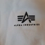 Суичер Alpha industries памук.бял.оригинал, снимка 1
