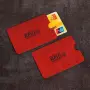 RFID защитен калъф за карти – алуминиев анти-сканиращ, различни цветове, снимка 7