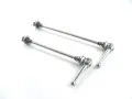 Titanium QR 5x100 & 5x130-135 Silver ултралеки автомати за бързо освобождаване, комплект, снимка 2